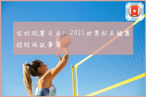你的观赛日历：2021世界杯关键赛程时间故事簿
