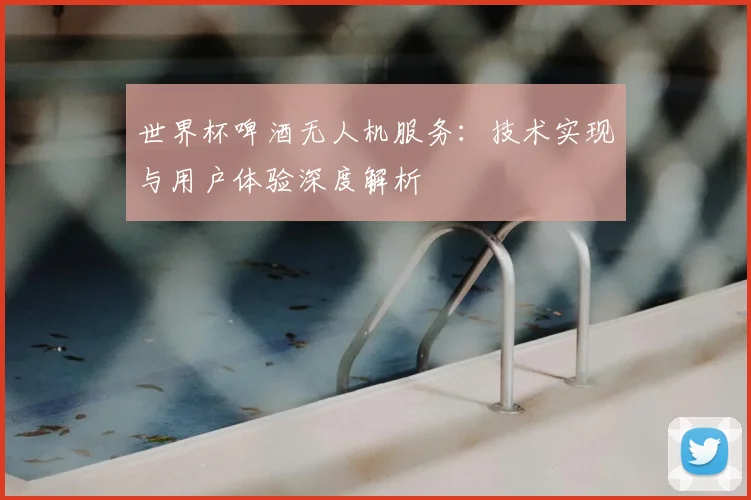 世界杯啤酒无人机服务：技术实现与用户体验深度解析